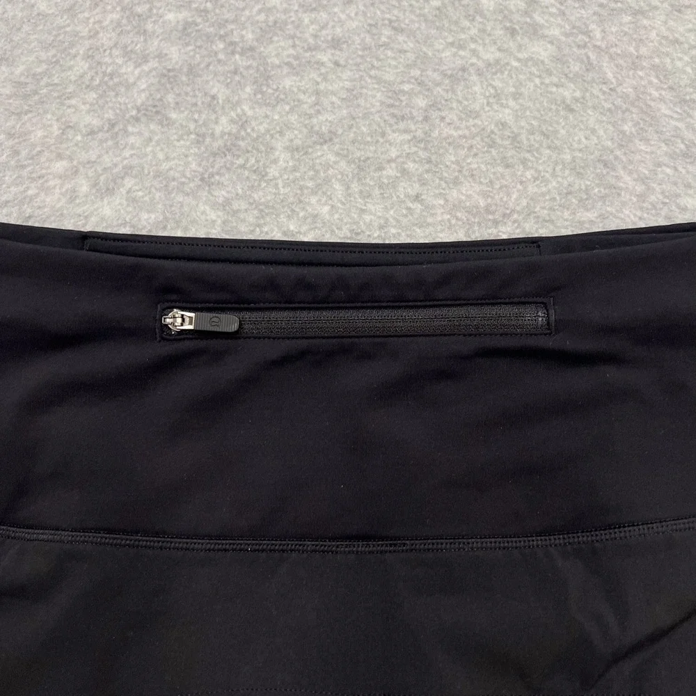Lululemon Black Speed Up Short High Rise 2.5